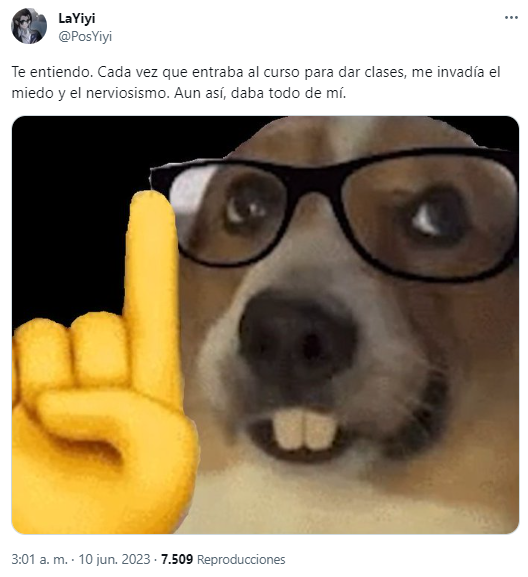 La reacción de los usuarios en Twitter a la anécdota viral del profesor.