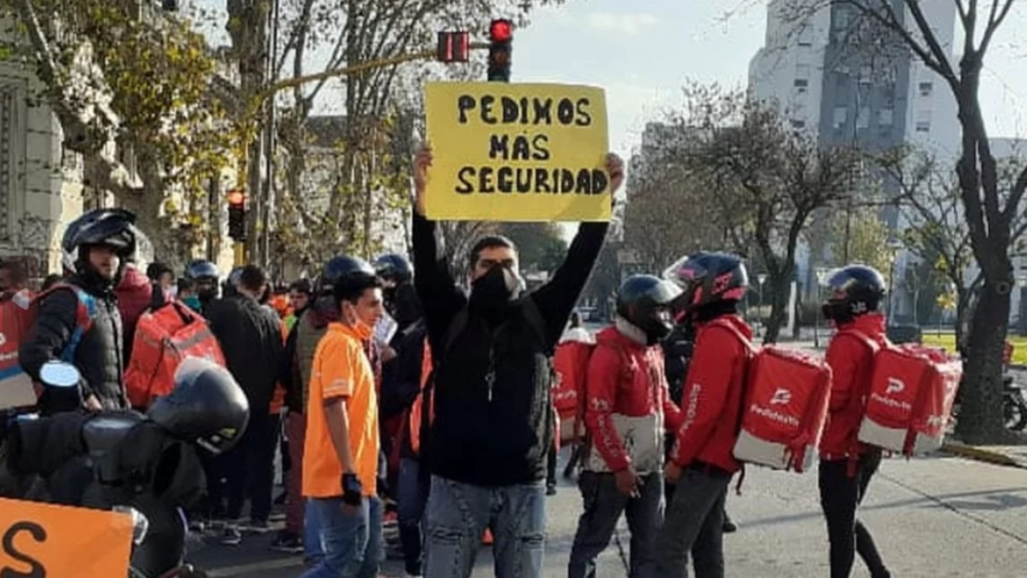 Los repartidores son víctimas constantes de la inseguridad.