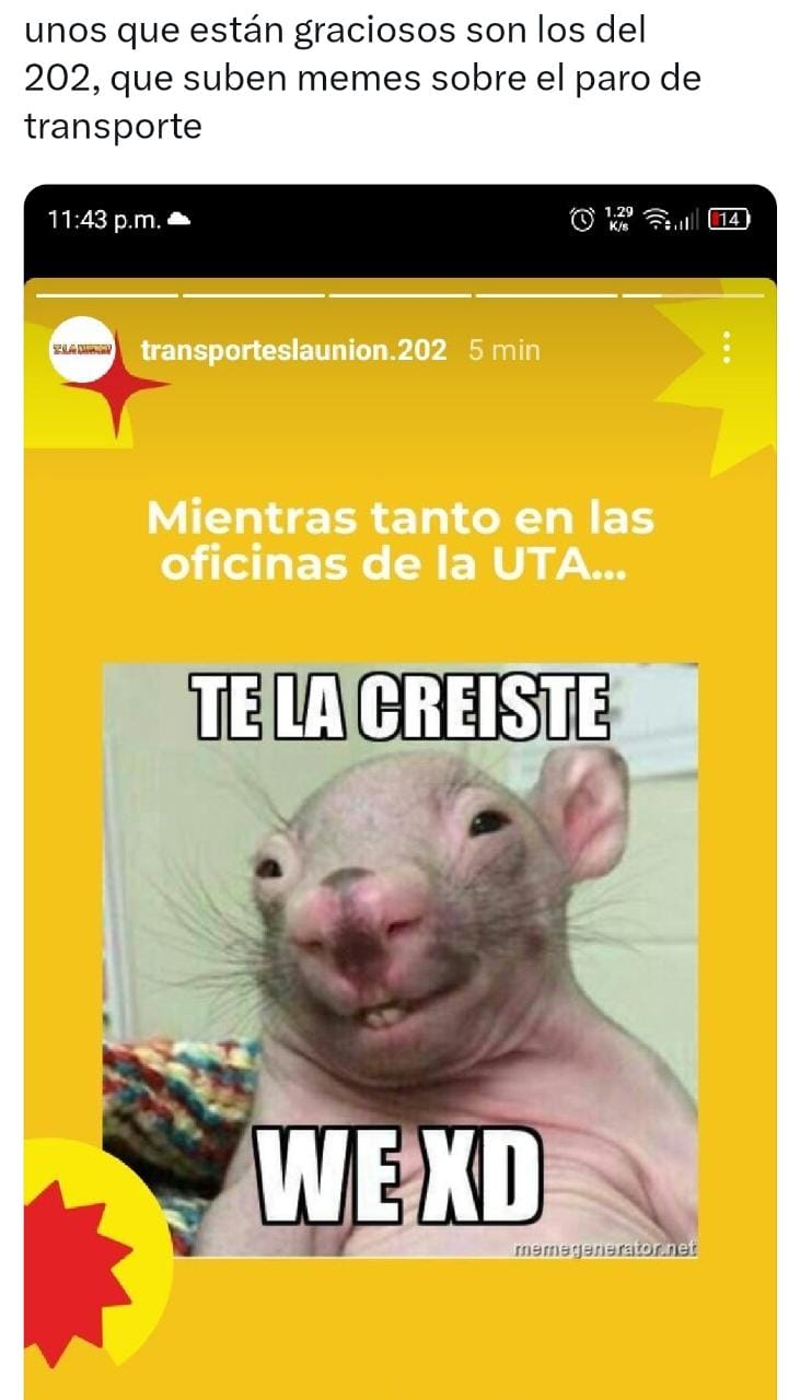 Se levantó el paro de colectivos y estallaron los memes (Twitter).