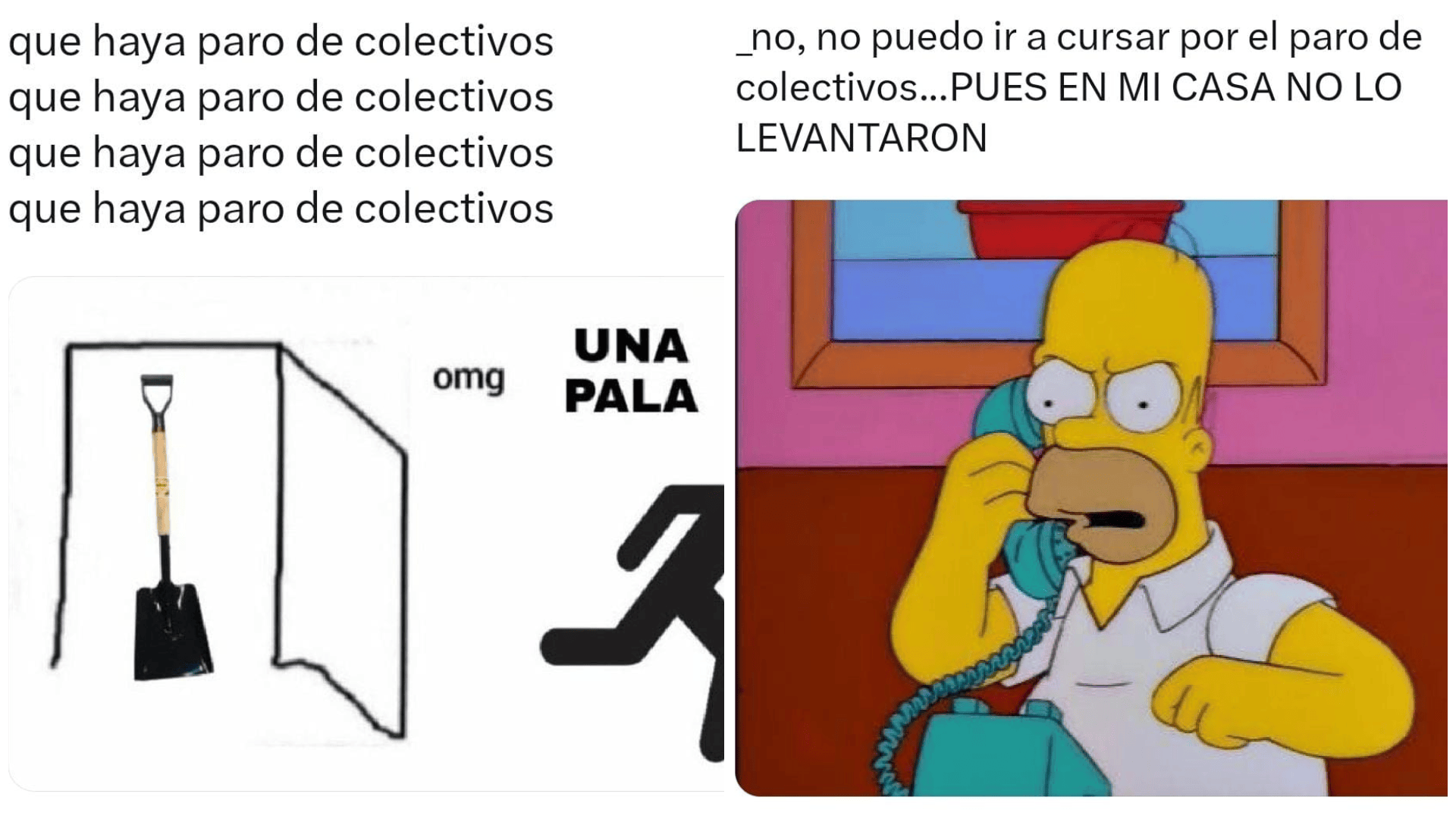 Se levantó el paro de colectivos en el AMBA y llovieron los memes en las redes sociales (Twitter).