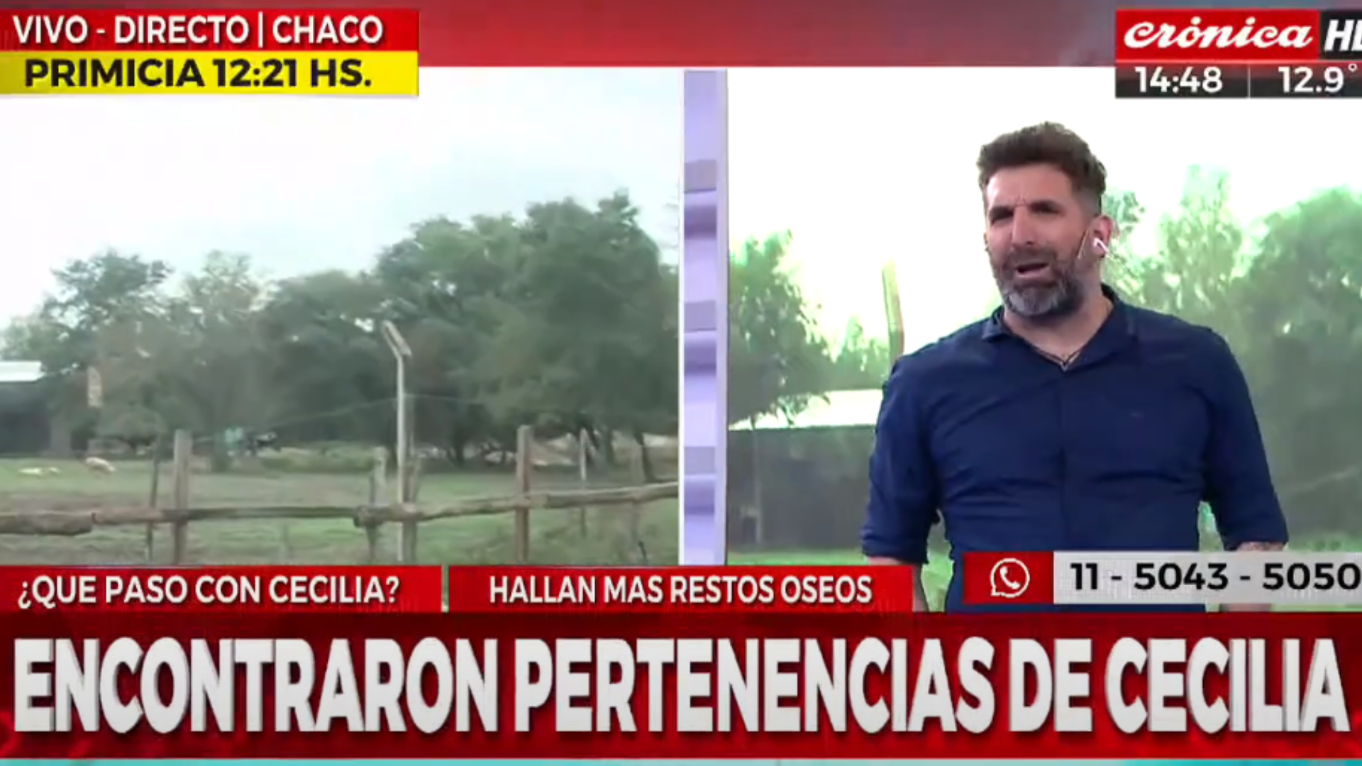 El hallazgo se dio en el Barrio Emerenciano Sena.