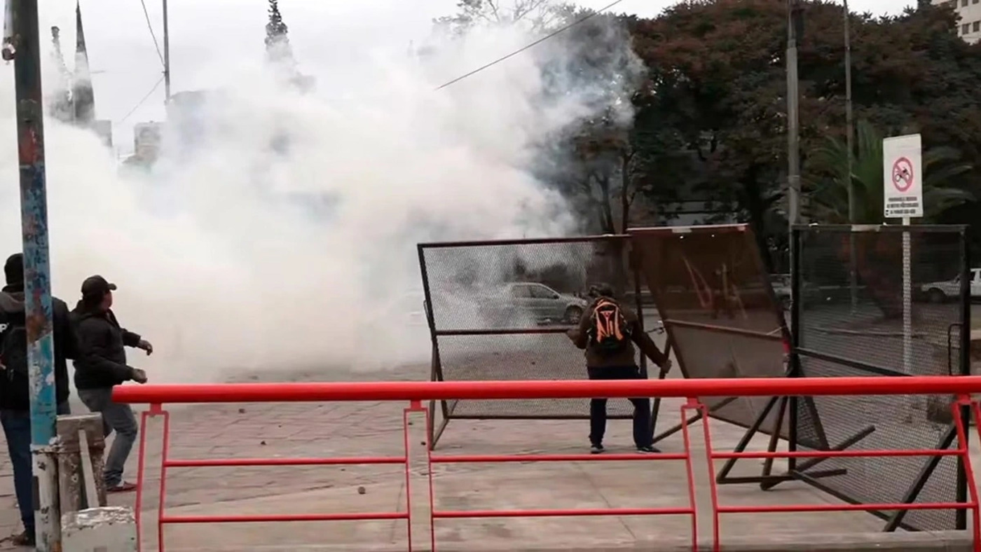 Incidentes en Jujuy tras la aprobación de la Reforma Constitucional.