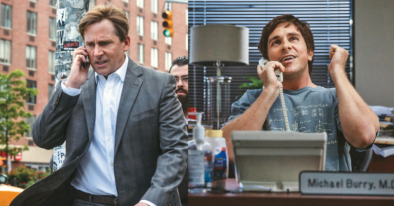 Steve Carell y Christian Bale son dos de los actores que brillan en 'La gran apuesta', la película imperdible que está disponible en   <a href='https://www.cronica.com.ar/tags/Netflix'>Netflix</a>.