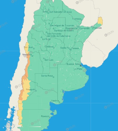 mapa pronóstico