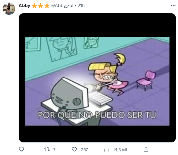 La reacción viral de los usuarios en Twitter.