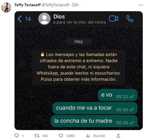 La reacción viral de los usuarios en Twitter.