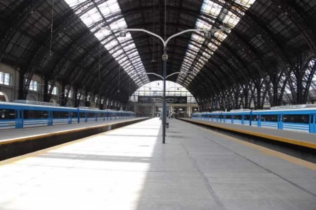 Las obras de mejora en la estación Retiro duraron medio año (Twitter).