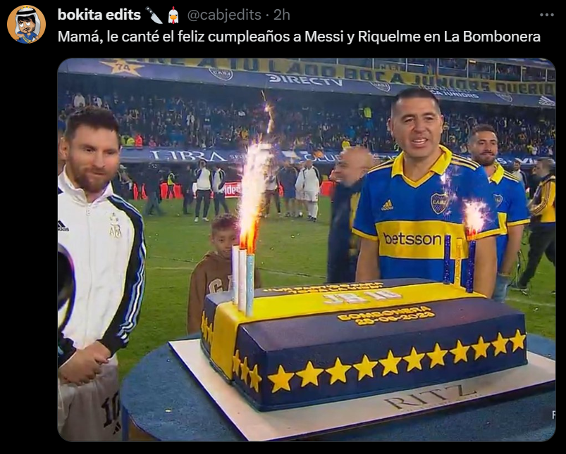 Los memes que dejó el partido de Riquelme.