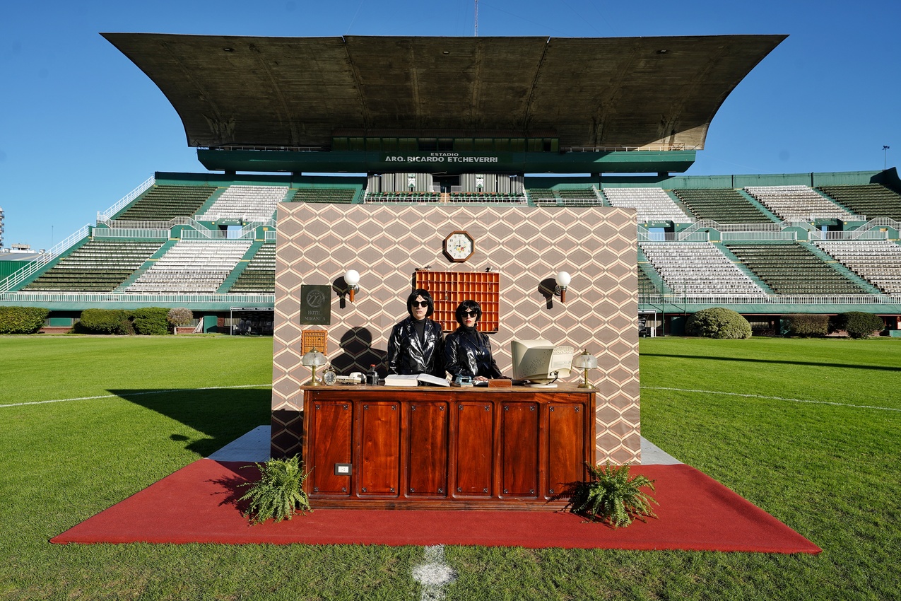 Miranda en el Estadio Ferro