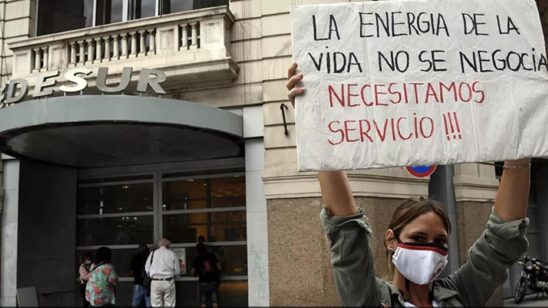 En marzo último hubo múltiples protestas por los prolongados cortes de luz (Archivo/Télam).