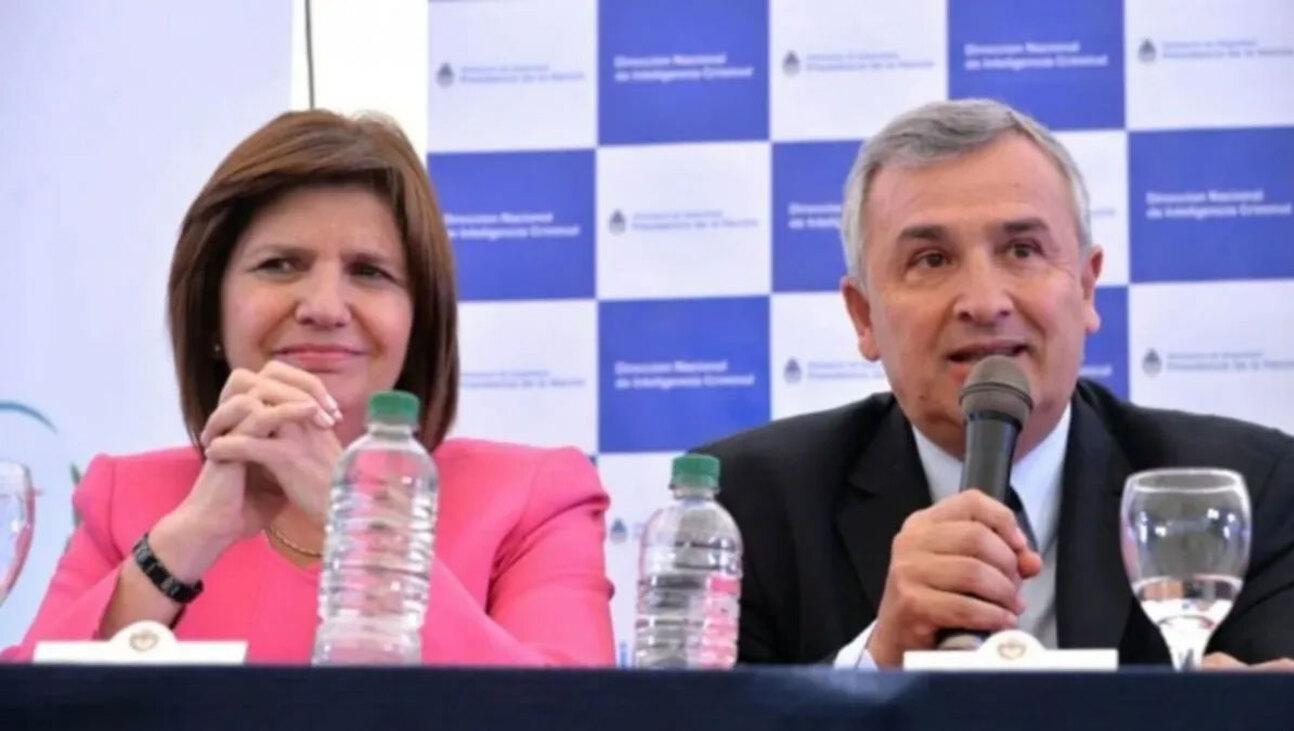 Patricia Bullrich y Gerardo Morales tuvieron un cortocircuito dentro de Juntos por el Cambio (Archivo).