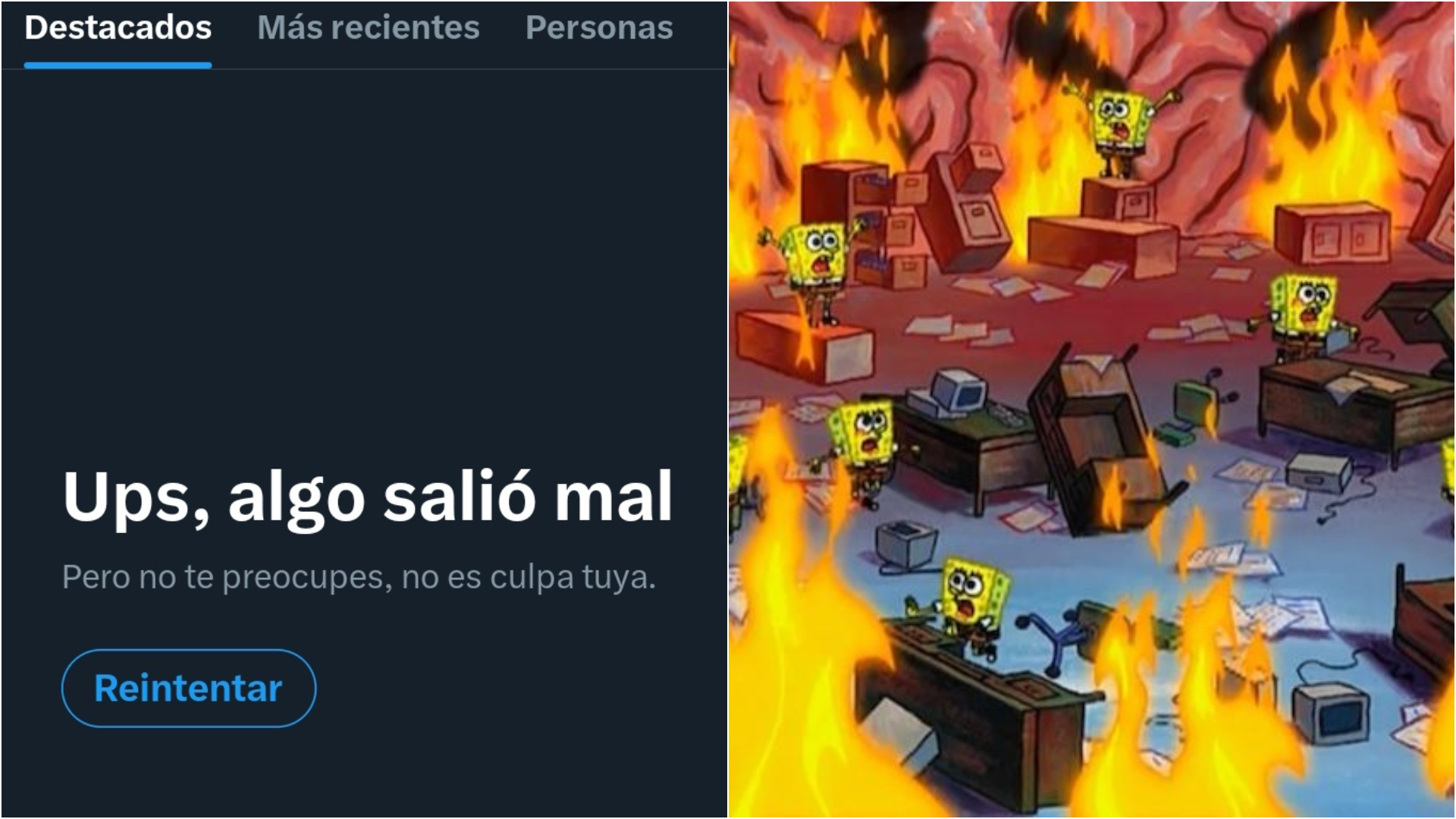 Se cayó Twitter, pero los memes siguen de pie: 