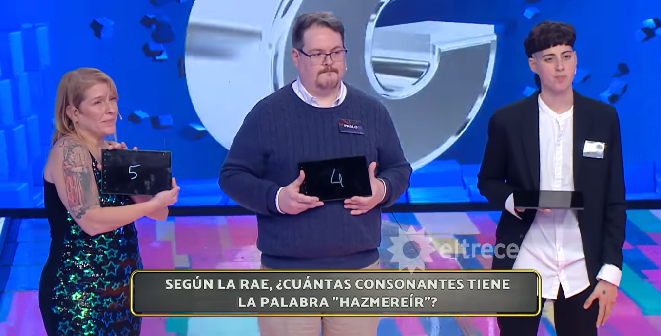 Guido resolvió el error de producción y 'salvó las papas' sin que los concursantes se dieran cuenta. 