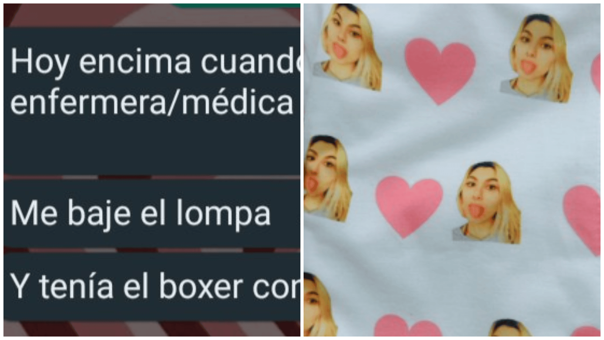 Una joven reveló la insólita escena que vivió su novio en calzoncillos y es viral (Twitter/@theabrilshow).