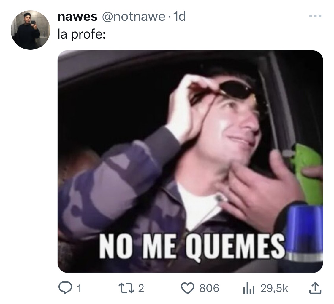 El tuit se llenó de memes.