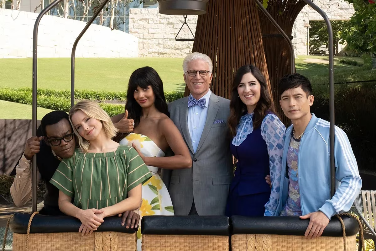 'The Good Place' es la divertida serie de   <a href='https://www.cronica.com.ar/tags/Netflix'>Netflix</a>.