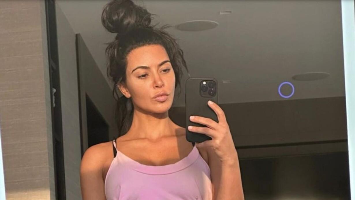 Kim Kardashian también tuvo su encuentro paranormal (Instagram).