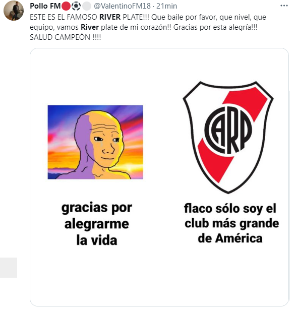 River campeón de la Liga Profesional: los mejores memes (Twitter).