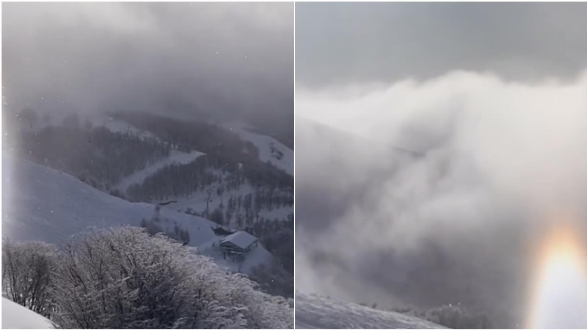 Una fotógrafa capturó una increíble secuencia en Bariloche.