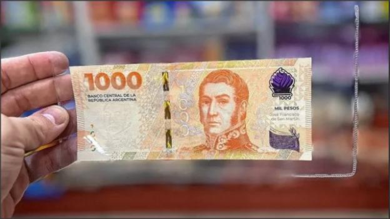 El diseño con la imagen de San Martín fue realizado por el BCRA junto con Casa de Moneda Argentina.