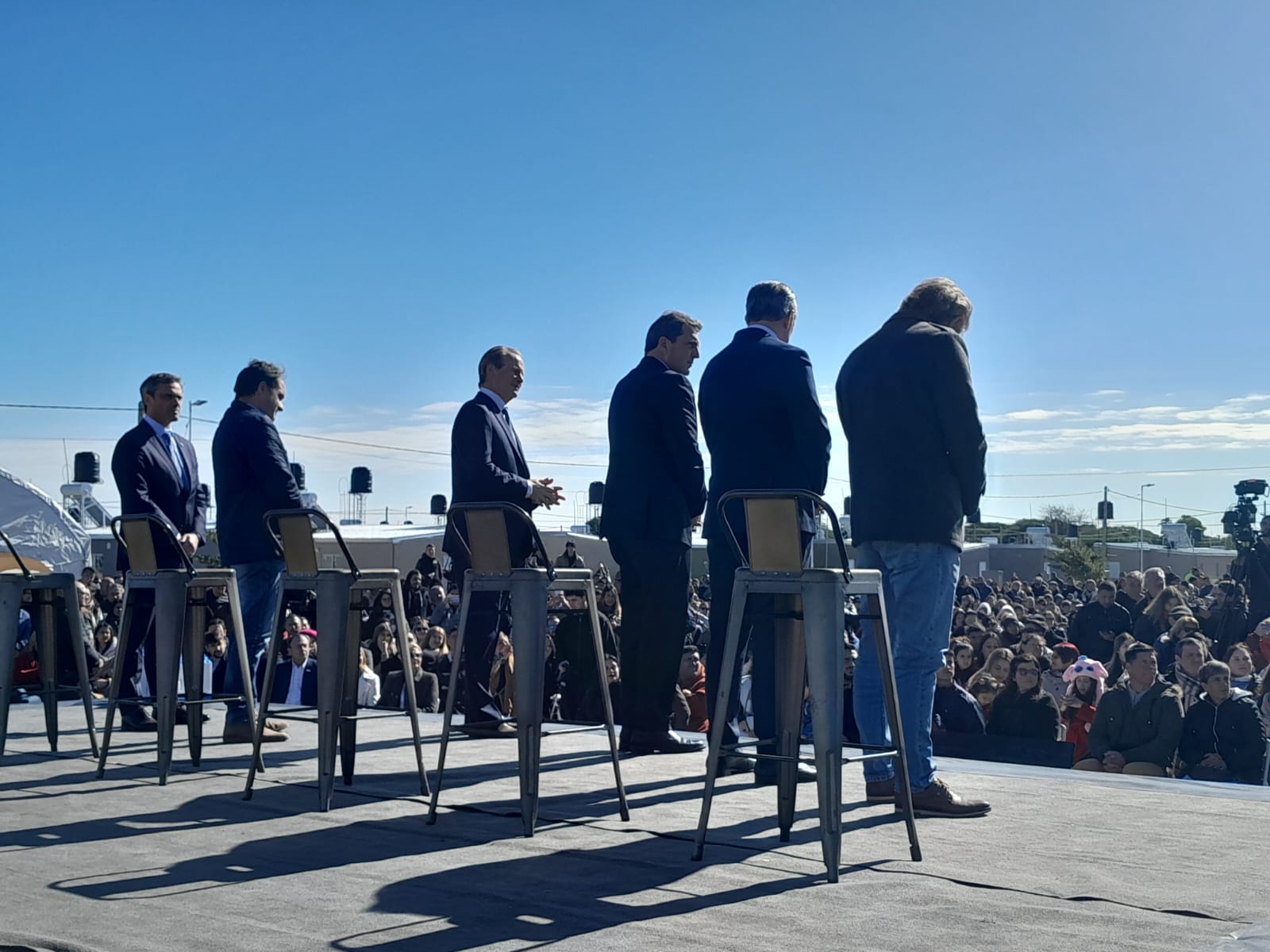 Sergio Massa estuvo junto con funcionarios nacionales y provinciales en Entre Ríos