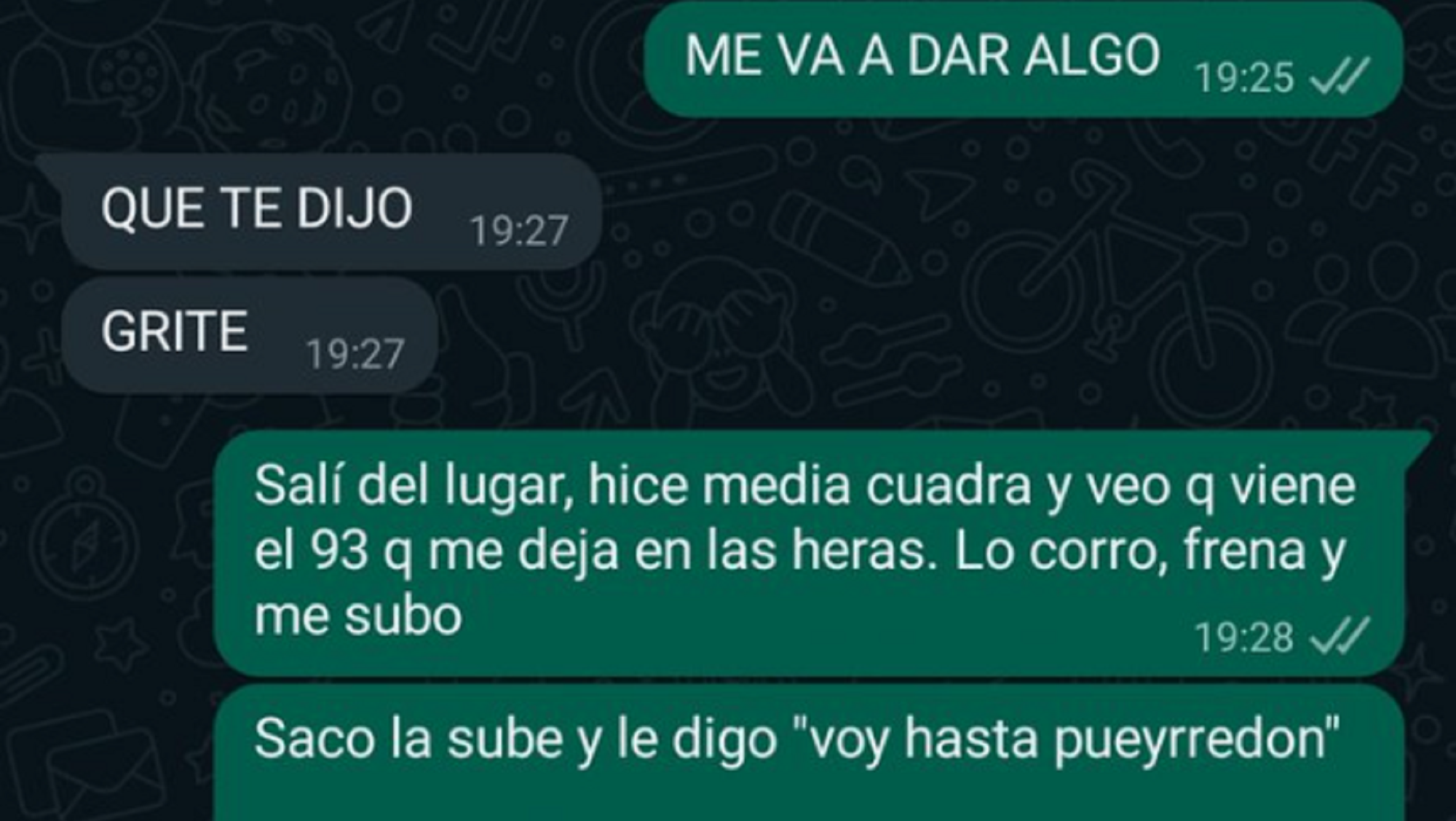 Se subió al 