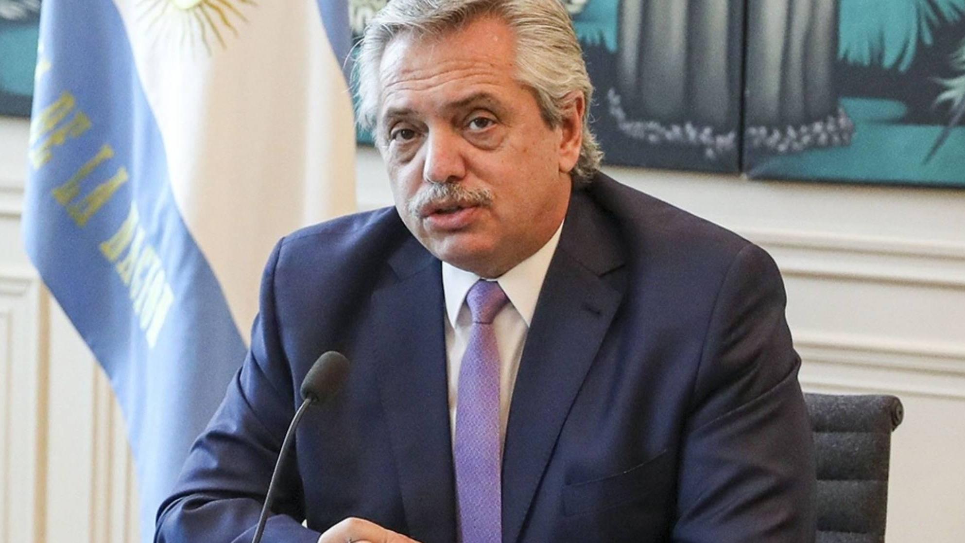 El presidente Alberto Fernández (Archivo).