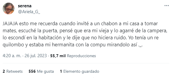 La reacción de los usuarios a la publicación de Twitter. 