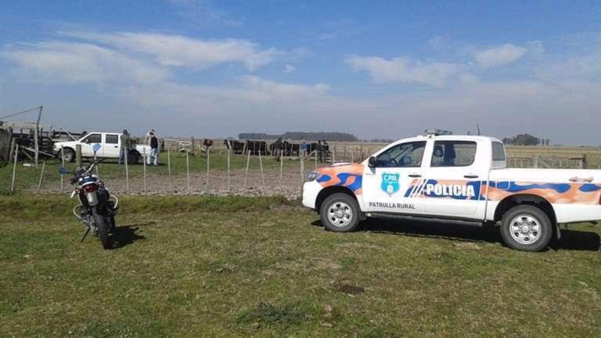 Uniformados del Comando de Prevención Rural ahora investigan lo acontecido.