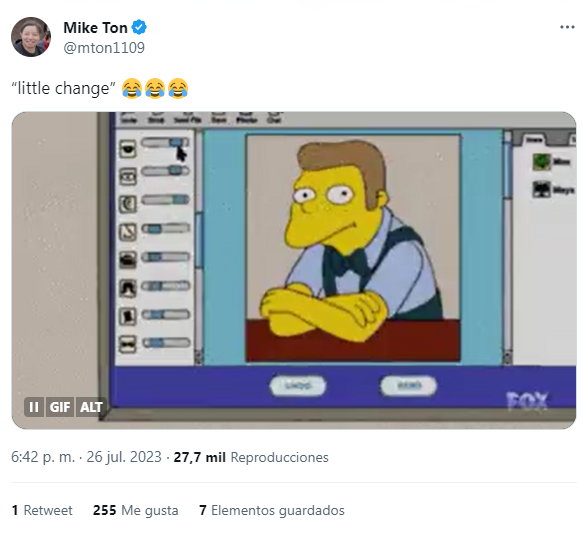 La sugerencia del usuario para con el nuevo logo de   <a href='https://www.cronica.com.ar/tags/Twitter'>Twitter</a> se volvió viral rápidamente y las reacciones estallaron.