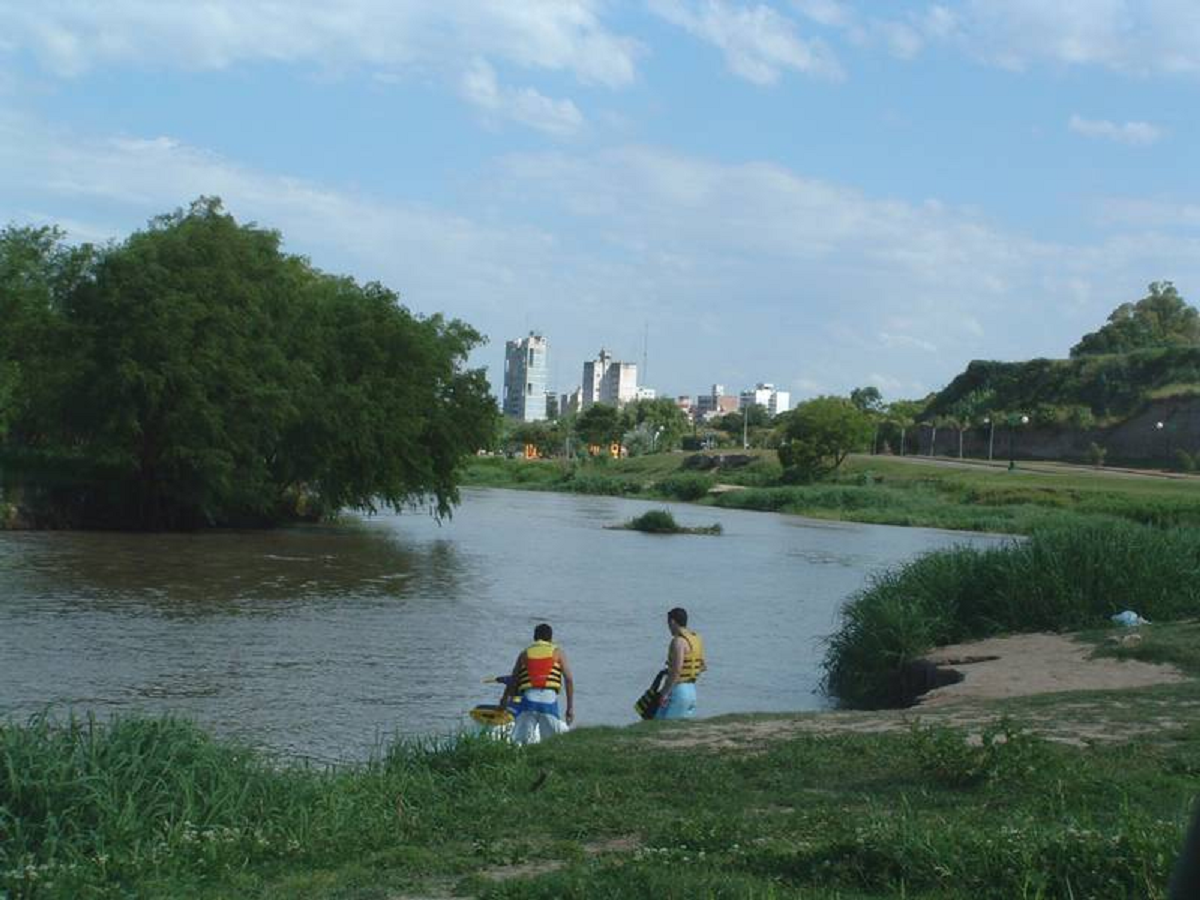 Las orillas del río Paraná, en San Nicolás de los Arroyos.