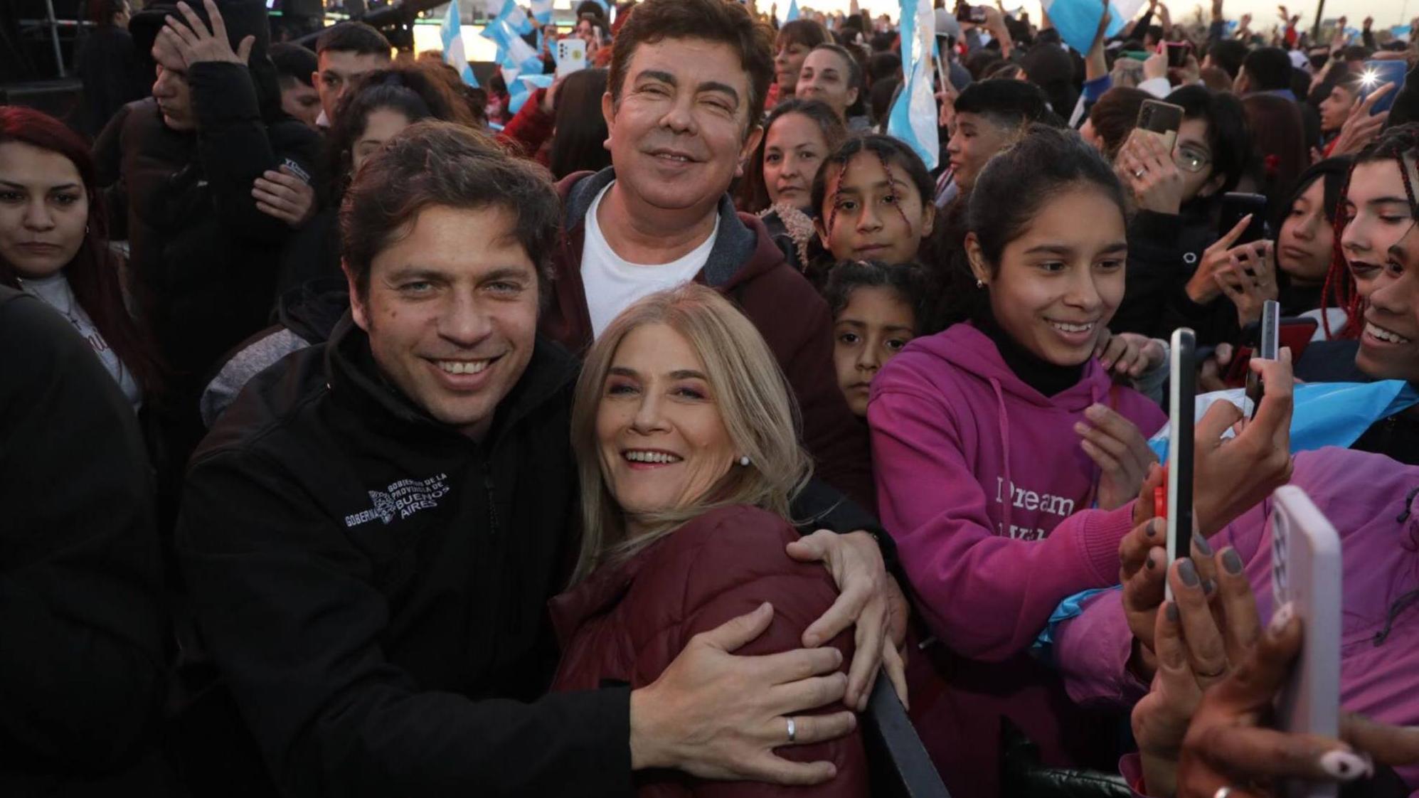 La Matanza cumplió 420 años: Fernando Espinoza, Axel Kicillof y Verónica Magario celebraron junto a 80 mil vecinas y vecinos.