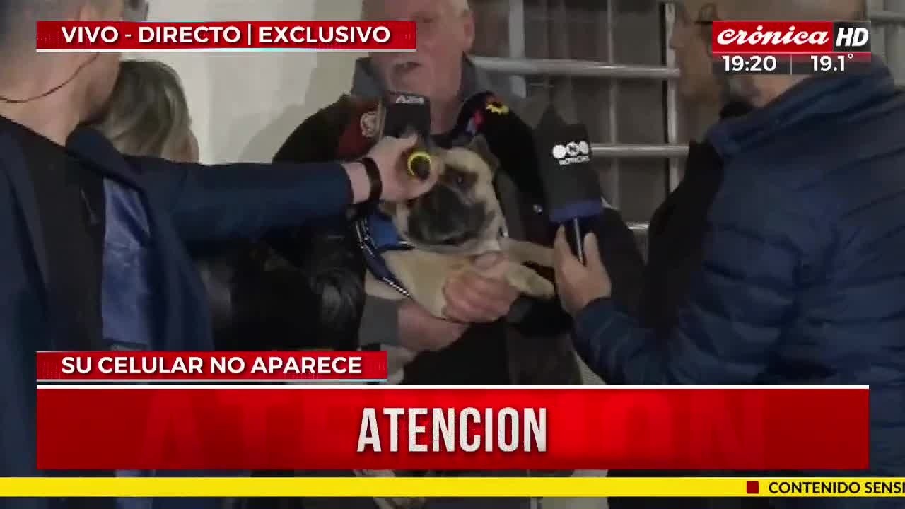 El hermano de la victima y su abogado hablaron con la prensa (Crónica HD).