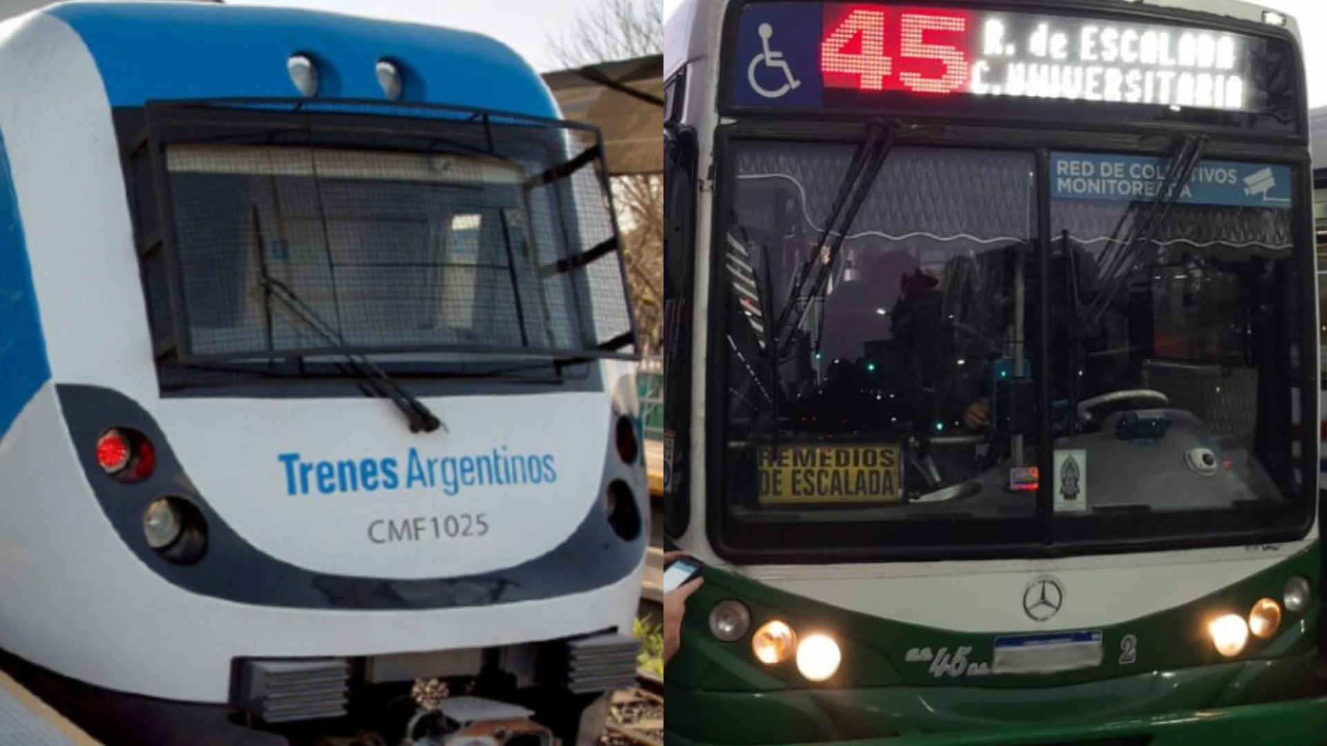 Se confirmó el incremento del 5,8% en el boleto de trenes y colectivos.