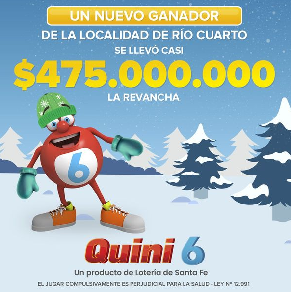 El   <a href='https://www.cronica.com.ar/tags/Quini 6'>Quini 6</a> dejó un nuevo millonario este domingo.