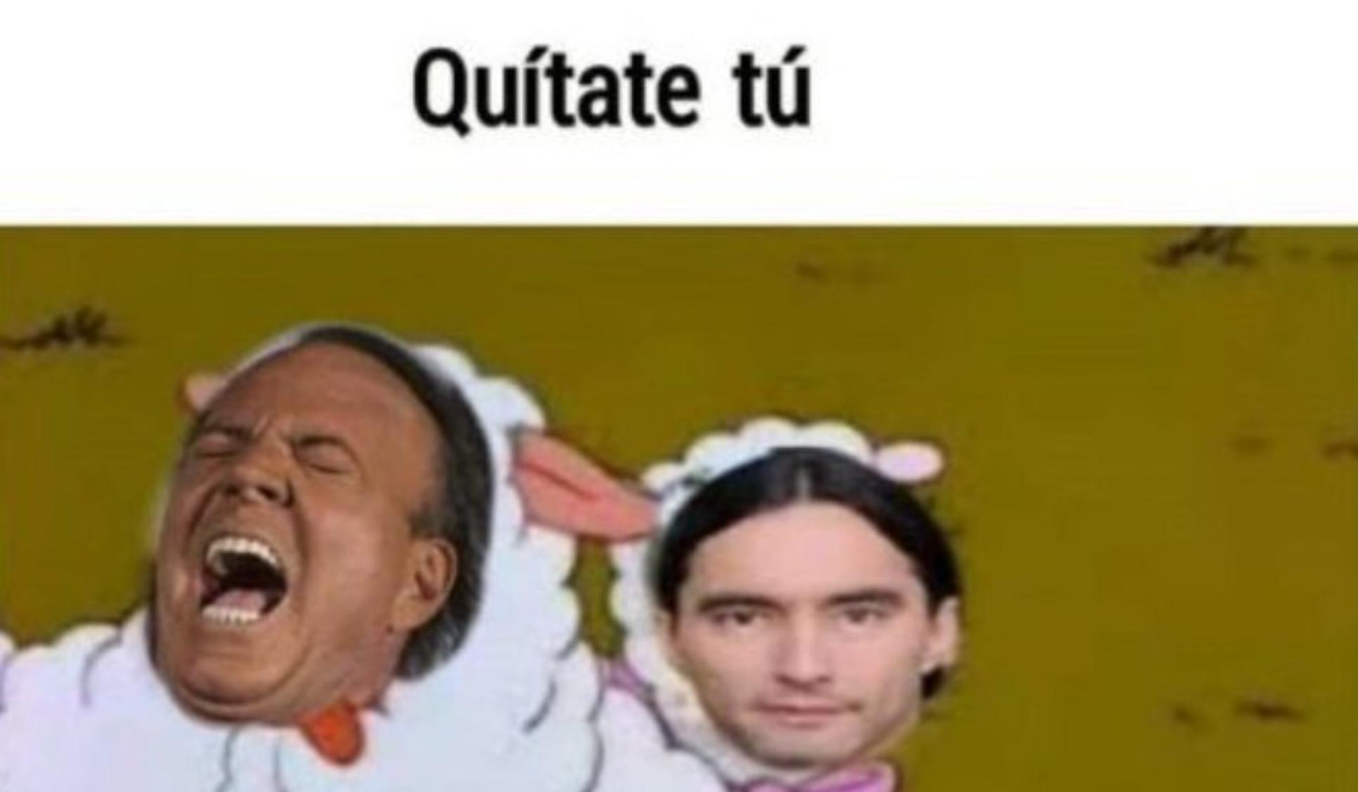 Los desopilantes memes de Julio Iglesias y de Daniel Agostini.