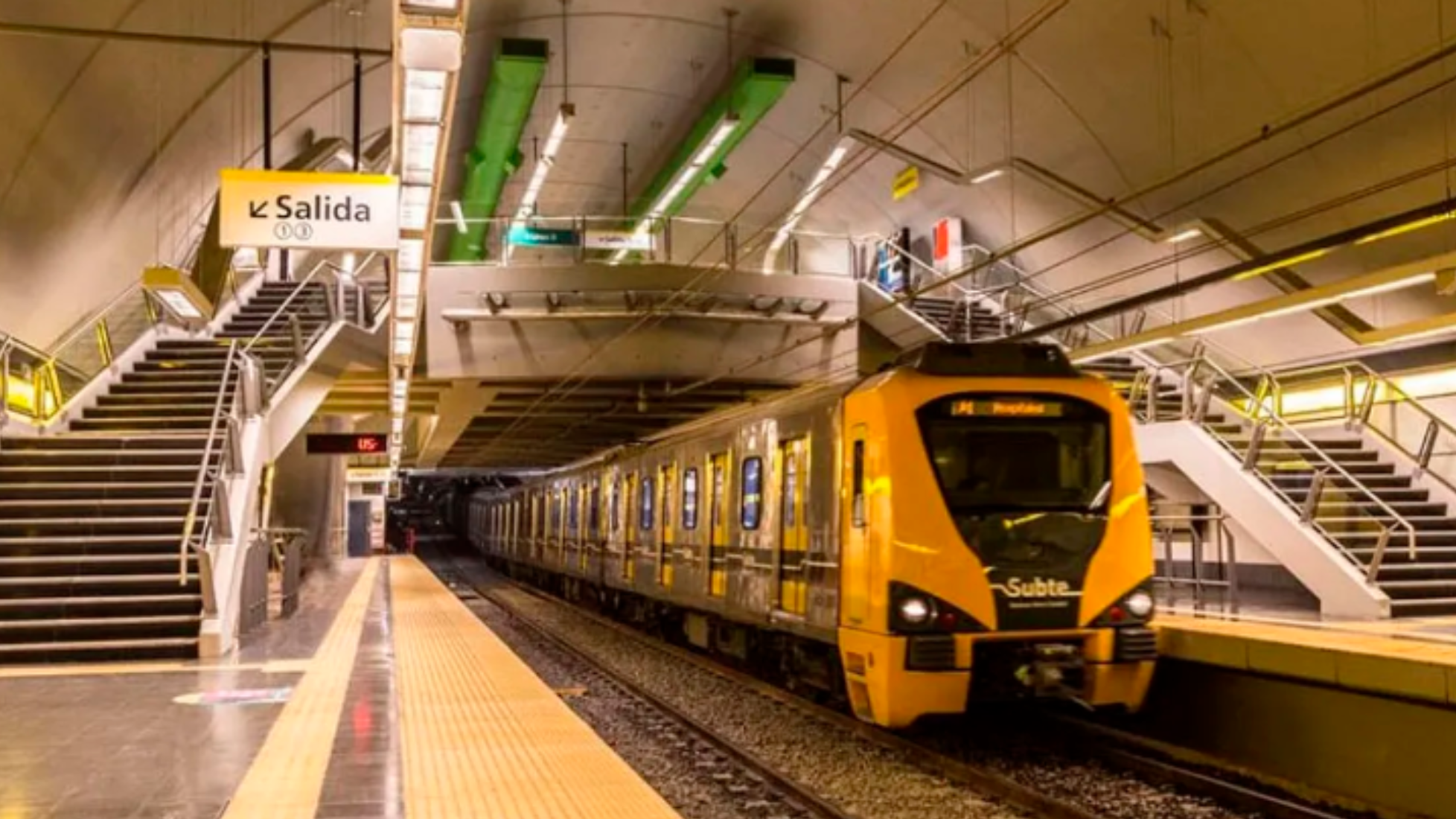 Metrodelegados realizan paro de subtes.