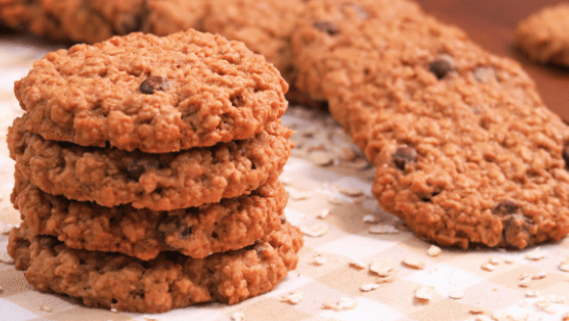 Receta: cómo hacer unas deliciosas cookies de avena con chips de chocolate en 6 simples pasos.