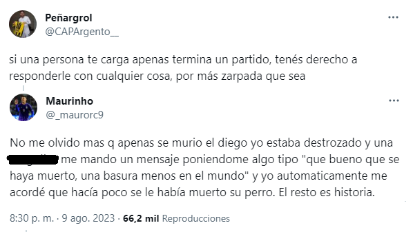 Más reacciones de los usuarios a la respuesta viral (Twitter).