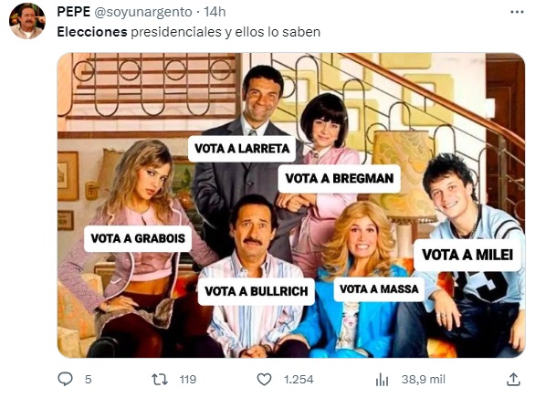 Qué votarían los personajes de 'Casados con hijos'.