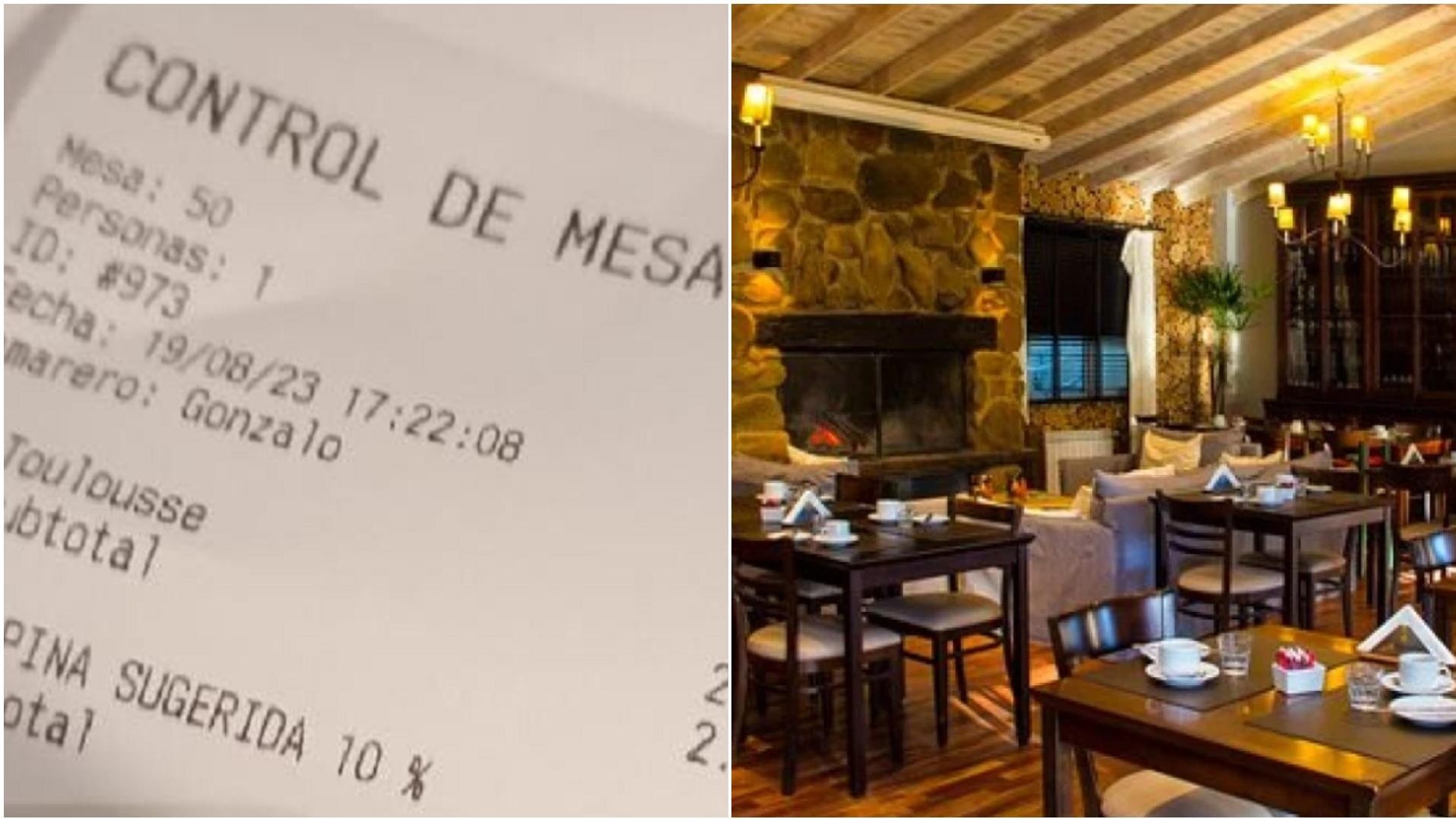 Un restaurante sugirió cuánta propina dejar y generó repercusión.