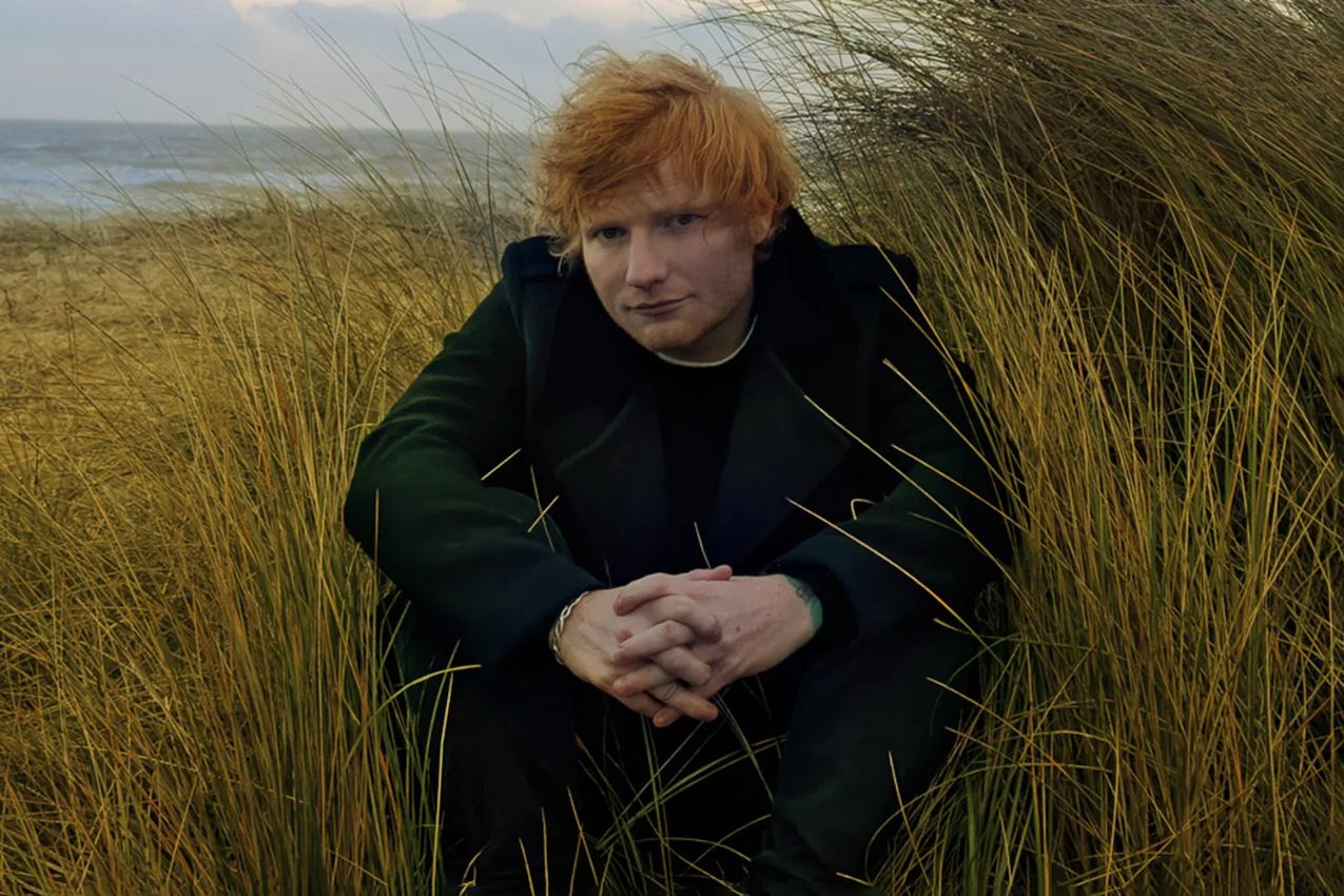 Ed Sheeran reveló la carátula de su próximo disco.