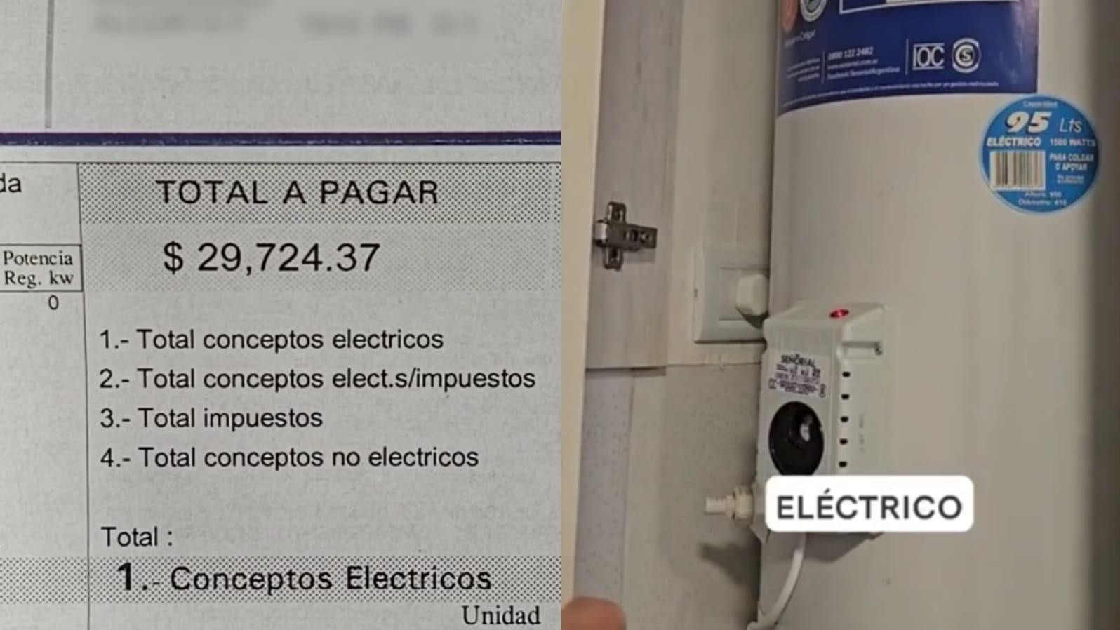 Tiktoker mostró un truco para consumir menos energía y ahorra plata y el video es furor.