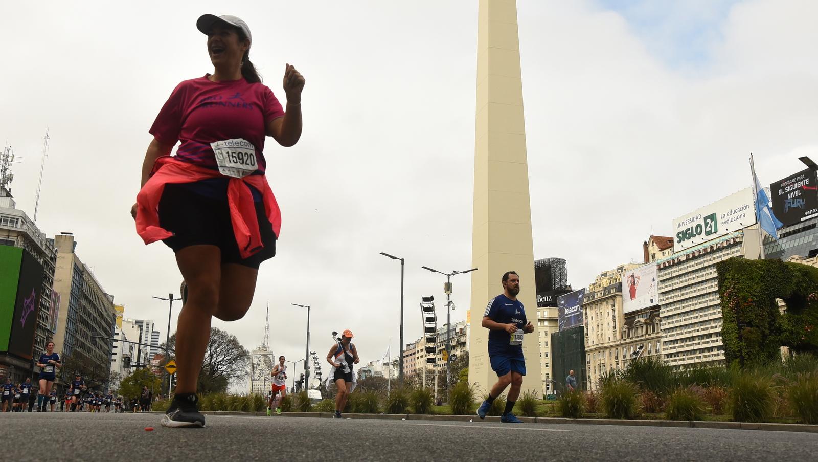 Este domingo se correrá una nueva edición de la Medio Maratón de Buenos Aires (Crónica/Jonatan Moreno/Archivo).