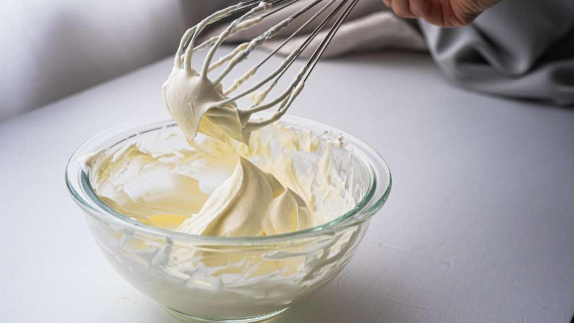 Conocé cómo elaborar la mejor crema chantilly.