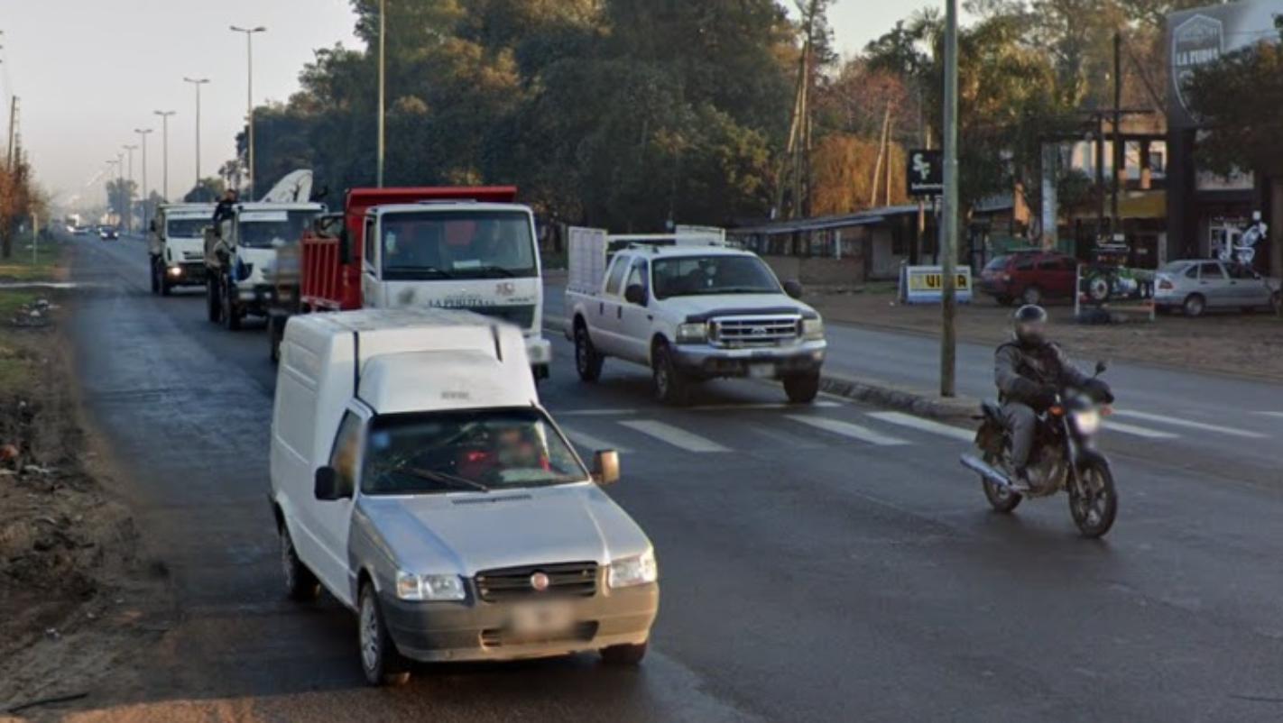 Acá, en esta esquina, se produjo la agresión que sufrió el muchacho.