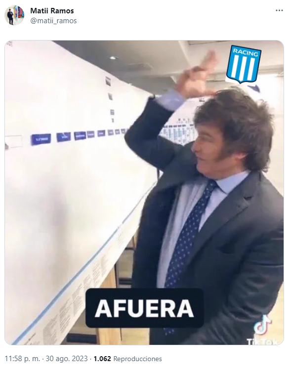 Los mejores memes tras la victoria de Boca ante Racing en los cuartos de final de la Copa Libertadores (Twitter).