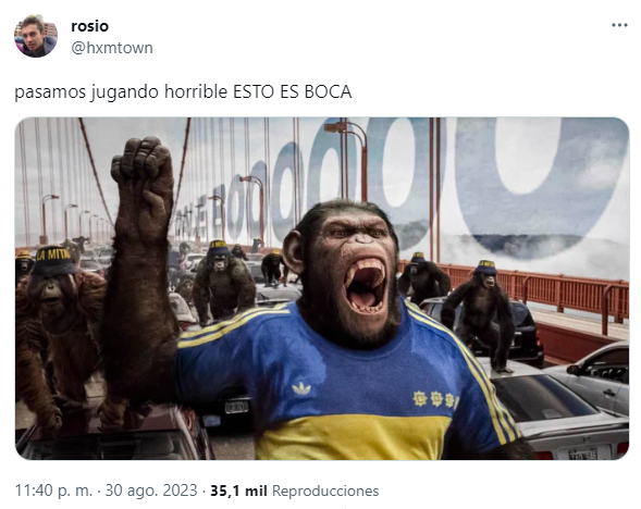 Los mejores memes tras la victoria de Boca ante Racing en los cuartos de final de la Copa Libertadores (Twitter).