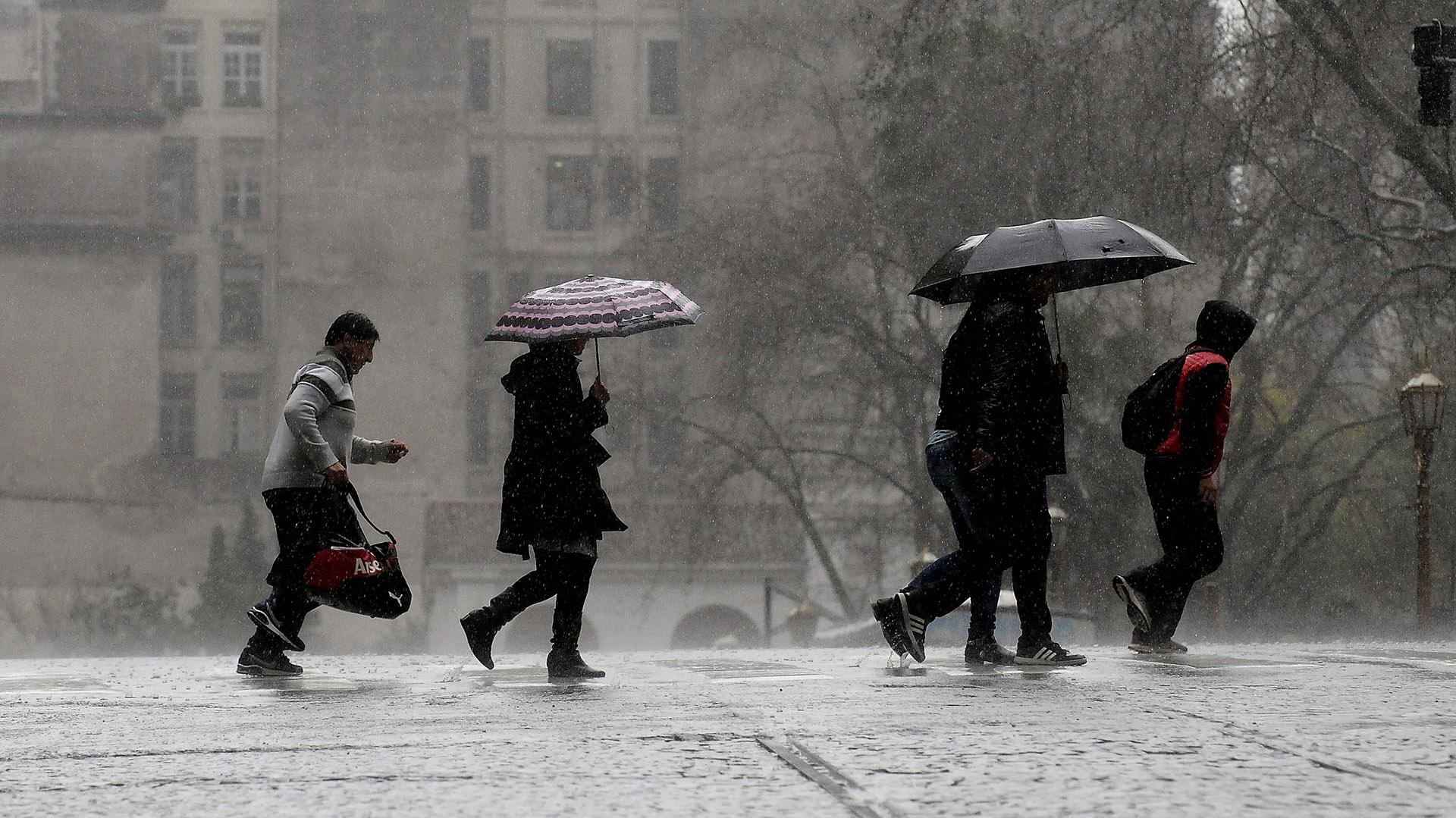 El Servicio Meteorológico anunció que lloverá este domingo.