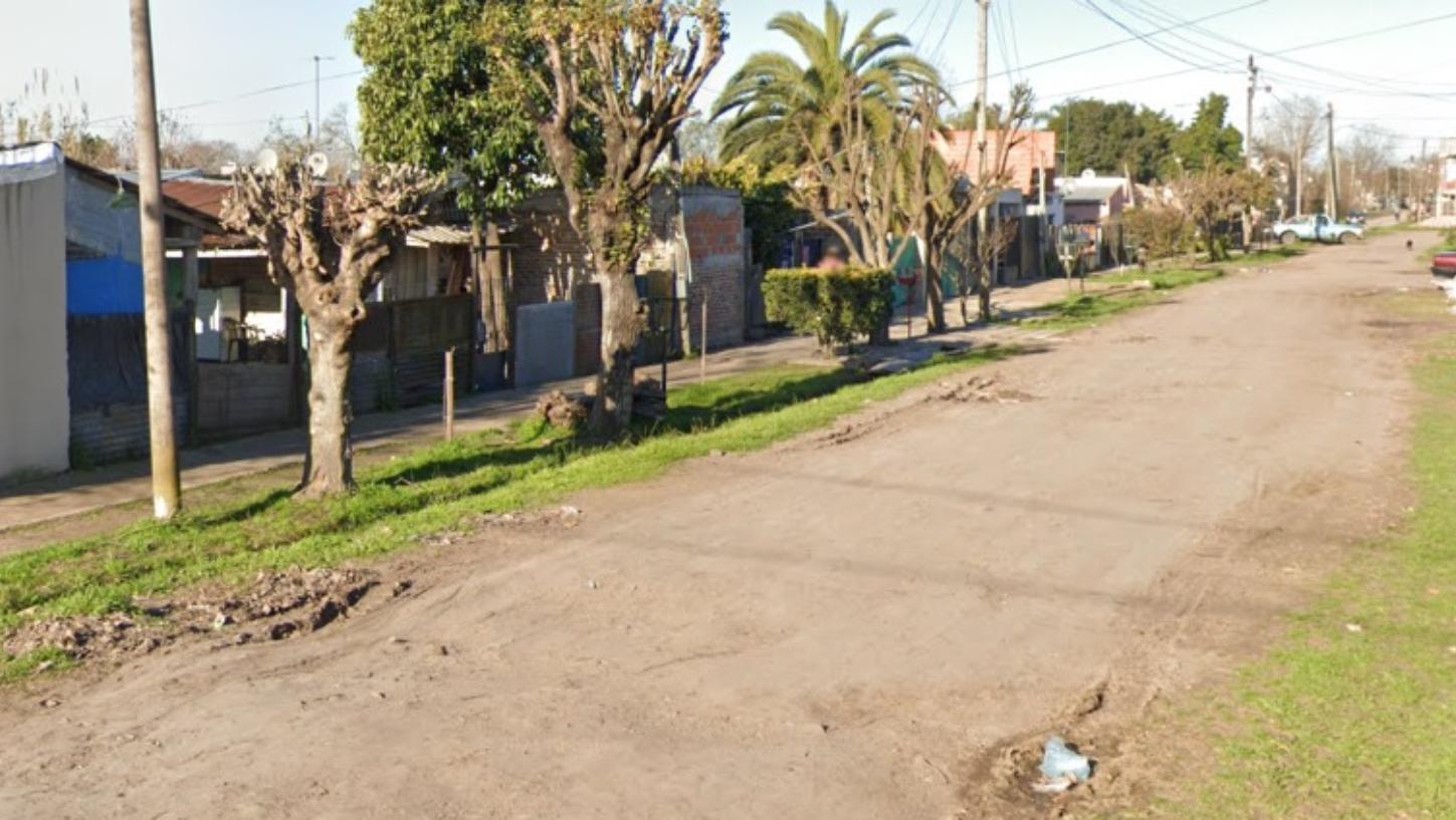 Acá, en este barrio, fue hallado el cadáver de la víctima fatal.